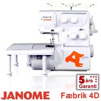 Janome Fæbrik 4D overlock